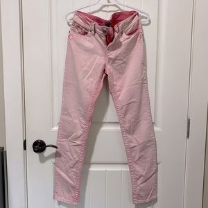 Pastel pink skinny jeans Silver Jeans Co.
